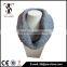 Classal style Gray warm soft silver knitting infinity scarf winter loop scarf