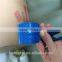 NO.3 chain nylon waterproof reverse zipper sparking blue