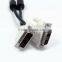 1.8M High quality Black DVI 18+1 Single link male to male cable with 2 Ferrit