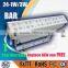 12x2 leds RGBW AC power supply battery operated flexible linear light bar