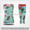 custom women gym tank top, wholesale sexy yoga leggings