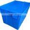 Plastic container with lids