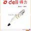 Deli Whiteboard Marker Whiteboard Marker pen dry erasable 6807 blue