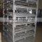 RH-C01 steel crate 1140*1140*950 mm foldable stacker containers steel container metal sheet storage cage