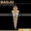 Hallway Jade Glass Shade Chandelier