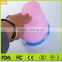 Newly product 600ML Silicone Round collapsible preserving box /lunch box