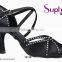 Suphini Stylish Comfort Ballroom Dance Shoes With Crystal