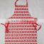 cotton printed apron in Christmas design