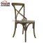 hot sale new product of cross X back chair Dining Chair