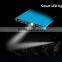 Multi-function led torch light portable power bank custom