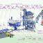 HONGDA LB1000 Capacity 80t per hour Asphalt Mixing Station