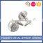 Hot Sales Get Your Own Designed Rhinestone Crystal Cufflink Clasps
