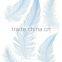 long lasting non-toxic CMYK printing feather body temporary custom tattoo
