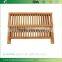 Bamboo Folding Dish Rack Dish Drying Rack Holder Utensil Drainer