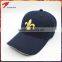 Custom design 100% cotton twill embroidered baseball cap