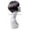 HOT SALE Newest Fashion 92g 10inch synthetic fiber silk straight short wig