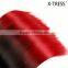 Latest Arrival custom design artificial 18inch 1b red high tempreture two tone synthetic ombre color hair extensions