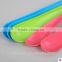 100pcs ice cream spoon artistic special drops of water shape 3 colors blue green and pink restaurant ice cream shop supermarket