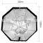 Factory supply professional speedlite octagon umbrella softbox 120cm 48" octabox