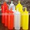 Honey Plastic Squeeze Sauce Bottle Chili Oil with Nozzle