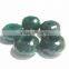 Emerald Corundum Roundel Big Hole Beads