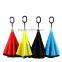 Self-opening Reverse Umbrella,manual inverted umbrella,hand open upside down umbrella