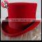 wool red top hat