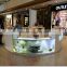 Customized high end sales cosmetic counter design