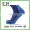 light bule dots and stripe dark blue nylon sport socks