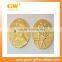 Custom shiny gold coin, metal gold coin, gold coin