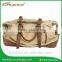 Popular Custom Travelling Duffel Bag Leather Canvas Bags