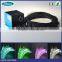 2016 LED lights for sauna with 12v fibre optic light source and black coating end glow harness