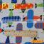 Mix designs cuddle soft knitted polyester print velour fabric