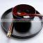 round black wooden tray for hotel