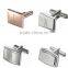 Wedding gift cufflinks, initials monogrammed glass round personalized cufflinks