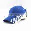 Fashionable PU Leather Baseball Cap with Wig