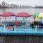 floating dock accessory, floating pontoon