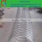 Hot dipped galvanized Stainless Steel Barbed Wire/Concertina Razor Barded Wire on fence top