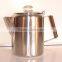 6L Stainless Steel Coffee & Tea Pot & Water Kettle