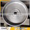 SAE standard factory offer cast metal cart wheels
