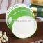 Green Color Disposable Salad Paper Bowls Custom Logo Offset Printed
