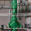 Pipeline wastewater grinders