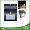 8 LED Solar sensor Outdoor wall light