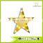 Store Mored Metal Lighted Decorative Battery Star Shape LED