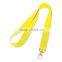 lanyard with mini carabiner,promotional polyester neck lanyard
