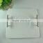 Cheap square white pocelain cake plate stock for hotel restaurant