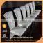 unique design armless dinning room furniture calabash stainless steel legs dinning chair