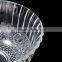 round cheap glass dinner set glass bowl and glass plate for feast wedding