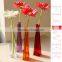 cheap colored different shapes glass flower vases for home decoration