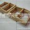 Wooden wine rack for home or bar